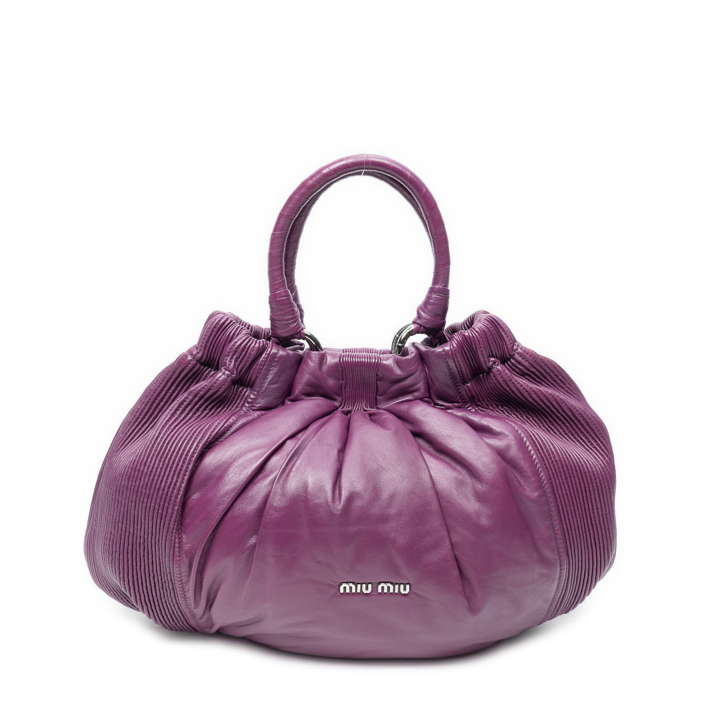 Miu Miu Pleated Hobo